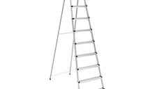 Scara metalica 1108, 9+1 trepte, inaltime 271 cm