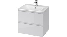 Set chiuveta baie Cersanit B274 Moduo 60 cm gri (baza+lavoar) DSM-S801-313