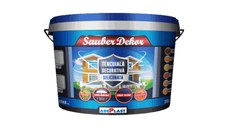 Tencuiala decorativa Sauber Dekor zgariata 2 mm 28 kg baza alba