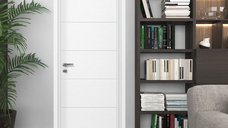 Usa de interior din MDF Idealine  model 9020  alba  2010/810
