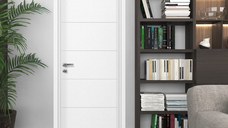 Usa de interior din MDF Idealine  model 9020  alba  2010/810