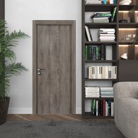 Usa de interior din MDF Idealine  model 9220  Natural light wenge  2010/810 - 1