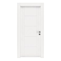 Usa de interior din MDF lacuit  Premia 1036  model L 001  2010/800 mm  Alb - 1