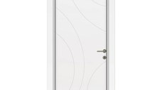 Usa de interior din MDF lacuit  Premia 1036  model L 011  2010/800 mm  Alb