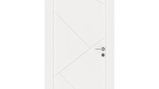 Usa de interior din MDF lacuit  Premia 1036  model L 014  2010/800 mm  Alb