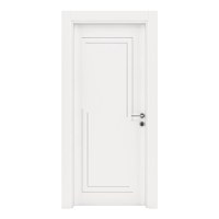 Usa de interior din MDF lacuit  Premia 1036  model L 015  2010/800 mm  Alb - 1