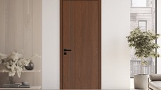 Usa Interioara KM 507 din MDF Reversibila cu Toc Inclus, Stejar Inchis, 60 x 200 cm