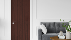 Usa Interioara Reversibila OP 030 din MDF cu Toc Inclus, Teak Maro, 70 x 200 cm