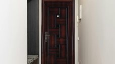 Usa metalica ECO 07 maro, dimensiuni 86 x 205 cm, deschidere dreapta