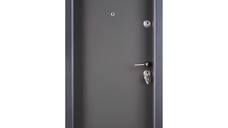 Usa metalica exterior Mega Door EKOPLUS 9000 Gri antracit stanga