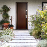 Usa metalica exterior Mega Door Ekoplus 9100 Wenge stanga - 2