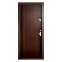 Usa metalica exterior Mega Door Ekoplus 9100 Wenge stanga - 1