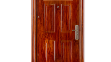 Usa metalica exterior RGT 037  cu geam  Stanga