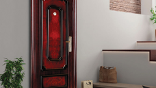 Usa Metalica REG 14 Maro cu Deschidere Stanga, 86 x 205 cm