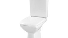 Vas WC Compact Cersanit 543 Carina 020 cu Rezervor 3/6L si Capac Duroplast K31-060