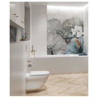 Vas WC suspendat Cersanit Set B331 Larga oval CleanOn  cu capac slim duroplast  inchidere lenta S701-472 - 3