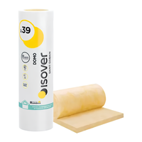 Vata minerala de sticla cu aluminiu Isover Domo ALU  100 mm  9 mp - 1