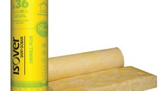 Vata minerala Isover Uniroll Plus 10/5 cm 12 mp/rola