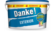 Vopsea lavabila exterior Danke 5 L - Rezistenta si Acoperire Eficienta