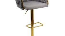 Scaun bar gri ABS 118P cu design elegant si confort optim
