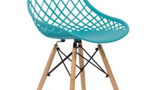 Scaun BUC 220 turcoaz din plastic modern