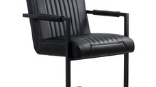 Scaun conferință OFF 834 negru - Design modern și confortabil
