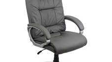 Scaun de birou OFF 315 gri - suport 150 Kg si design ergonomic