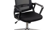 Scaun de birou OFF 624M negru - design ergonomic si confortabil