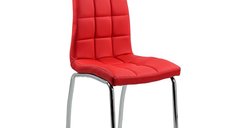 Scaun de Bucatarie BUC 231 in Culoare Rosie