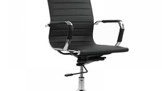 Scaun Directorial OFF 802 Negru - Confort si Stil pentru Birou