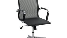 Scaun Directorial OFF 803 Negru - Eleganta si Confort Ergonomic