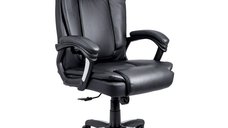 Scaun ergonomic OFF 356 in culoare neagra