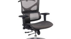 Scaun ergonomic SYYT 9500 gri - confort si functionalitate