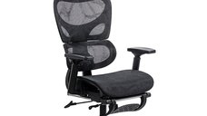 Scaun ergonomic SYYT 9508 cu brate reglabile, negru