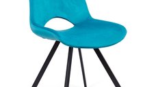 Scaun modern pentru living BUC 250 in nuanta turcoaz