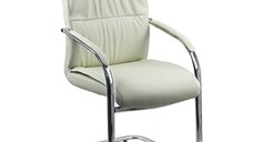 Scaun OFF 8116 pentru vizitatori crem - design modern si confort