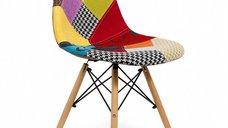 Scaune BUC 232C pentru living, tapitate multicolor