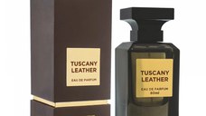 Apa de parfum, Fragrance World, Tuscany Leather, unisex, 80 ml