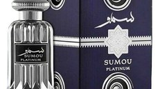 Apa de parfum Sumou Platinum by Lataffa, 100ml, barbati