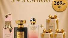 Cutie Parfumuri Premium – Eclaire + Fallen Angel Night Edition + Scandal Queen + 3 Cadouri