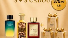 Leopard BLD + Scandal + Rouge Dubai + 3 Parfumuri Cadou 100ml