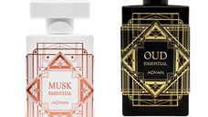 Pachet 2 parfumuri, Oud Essential si Musk Essential by Adyan, unisex, 100ml