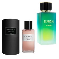 Pachet 2 parfumuri, Scandal by Patric 100 ml si Rose Vanilla by Infinitif Paris 50 ml - 1