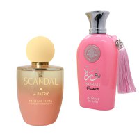 Pachet 2 parfumuri, Scandal by Patric si Norah Passion by Adyan, femei, 100ml - 1