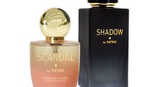 Pachet 2 parfumuri, Scandal by Patric si Shadow by Patric, 100 ml
