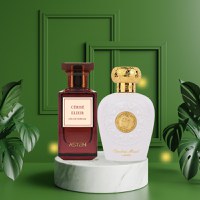 Pachet 2 produse, Cerise Elixir by Asten si Opulent Musk by Lattafa, 100 ml - 1