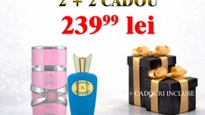 Pachet Apa de parfum Yara by Lattafa + Apă de parfum Asten, Hermosa Superio+ 2 parfumuri cadou
