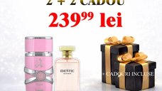 Pachet Apa de parfum Yara by Lattafa + Apă de parfum Asten, Identic + 2 parfumuri cadou