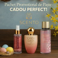 Pachet cadou 3 produse, Scandal Queen + Parfum par + Spray de corp - 1