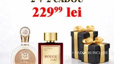 Pachet Lattafa Fakhar Woman+ Rouge Dubai, unisex+ 2 parfumuri cadou